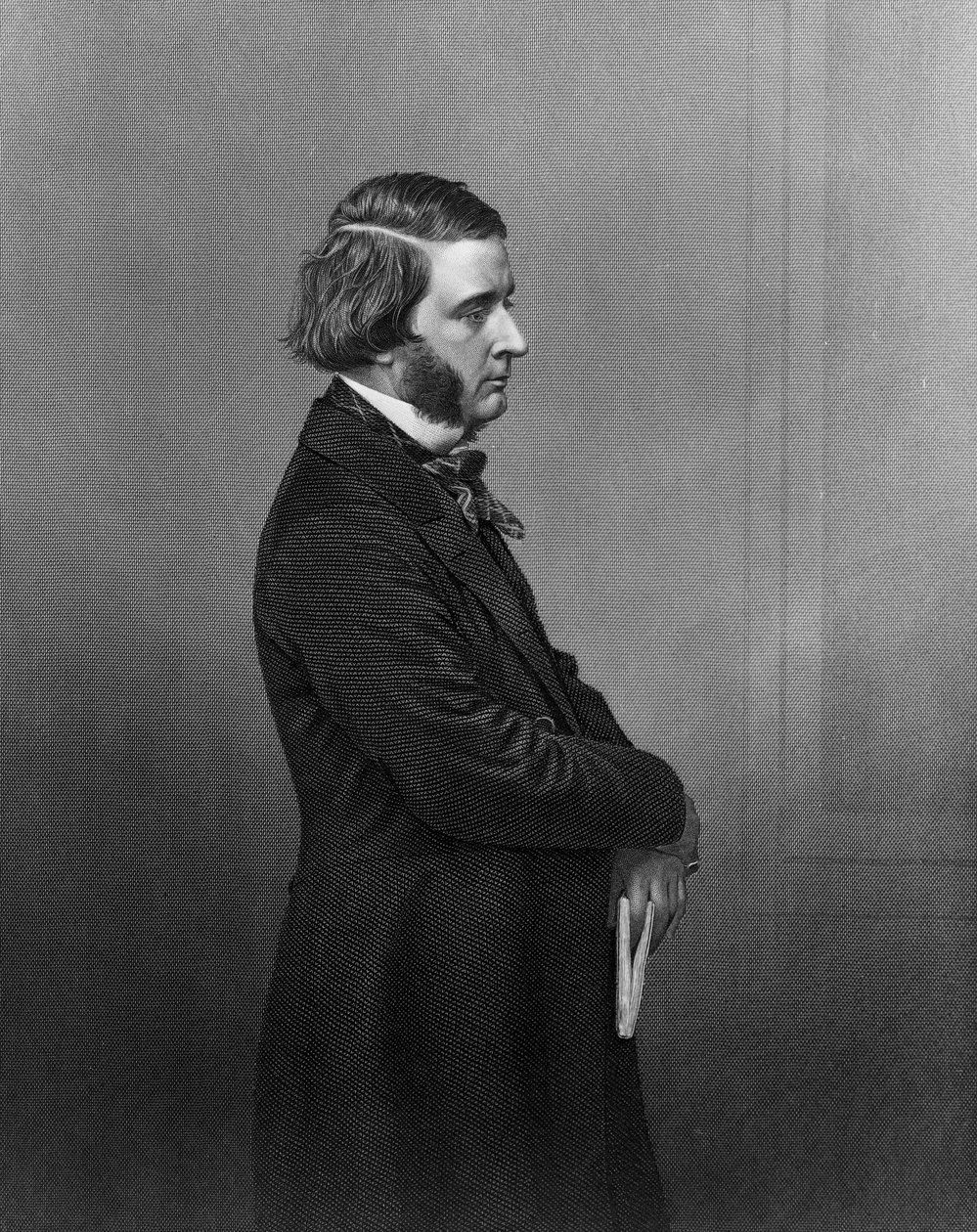 James Ward RA, „The Drawing Room Portré Gallery of Eminent Personages”, metszett: D. J Pound alkotó: John Jabez Edwin Paisley Mayall
