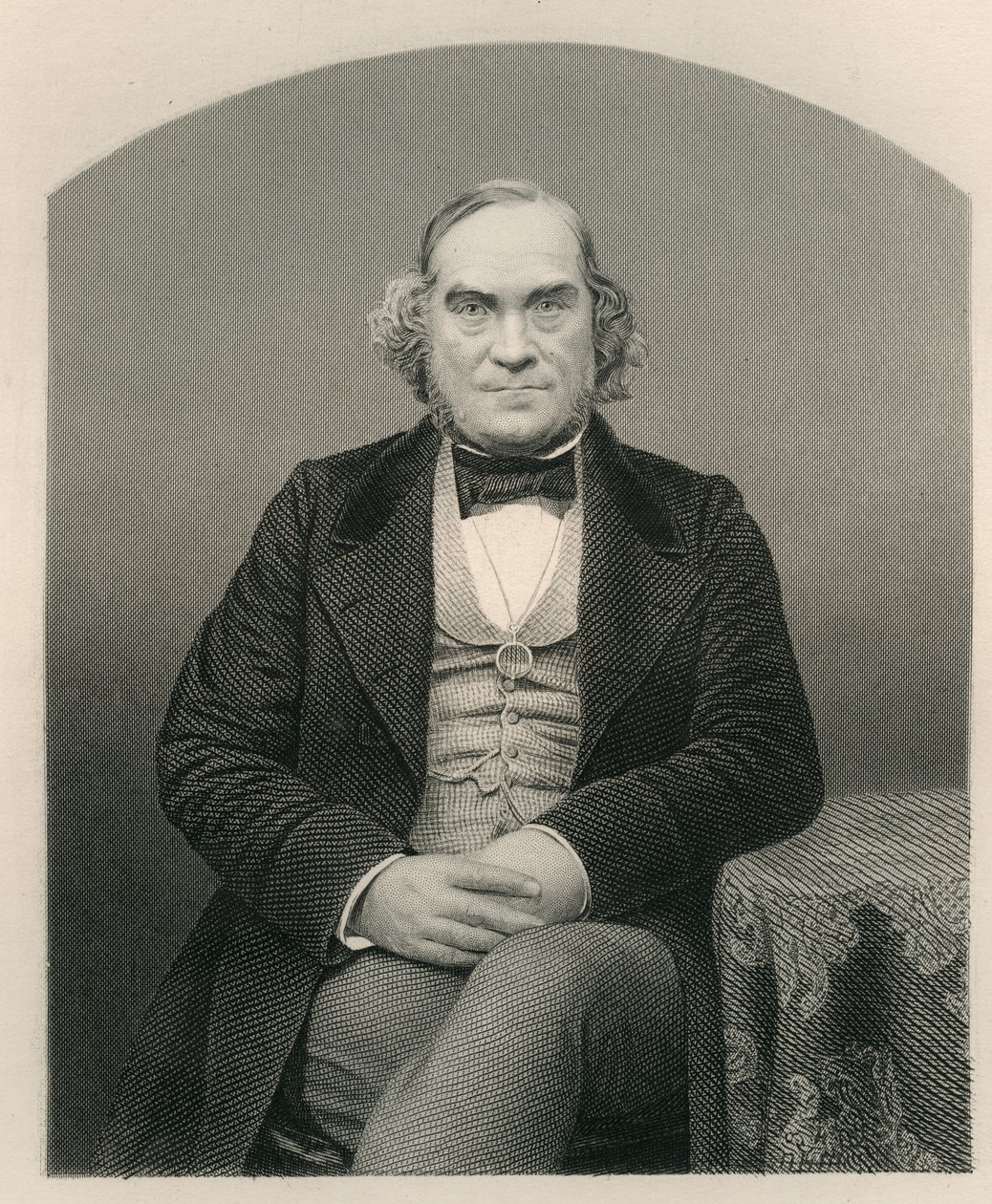 James Wilson, metszett D.J. Pound egy fényképről, a "The Drawing-Room of Eminent Personages, Volume 2", 1860 alkotó: John Jabez Edwin Paisley Mayall