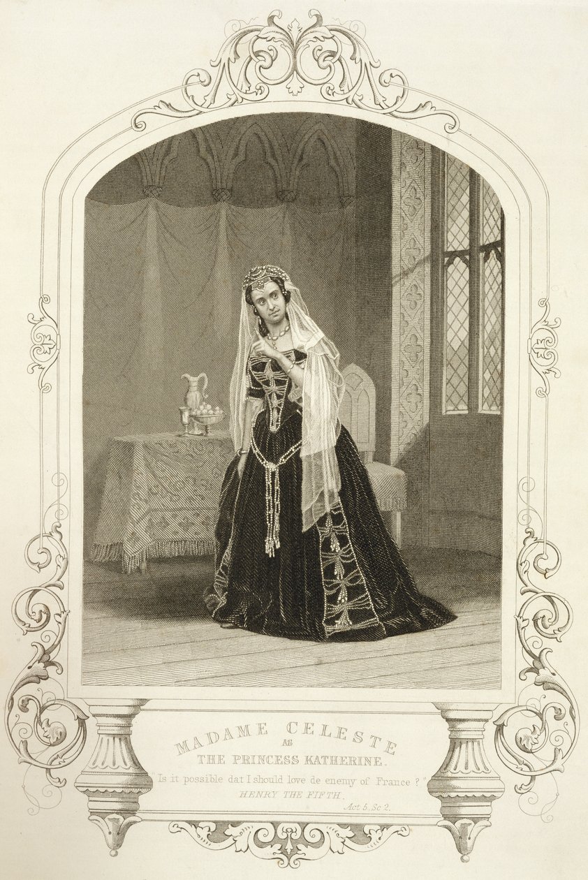 Madame Celeste, mint Katalin hercegnő, V. felvonás, 