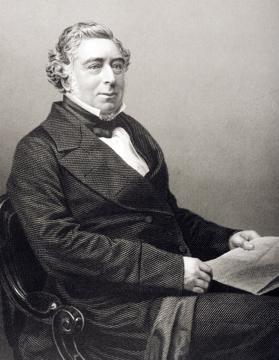 Robert Stephenson (1803-59) metszetét D.J. Pound egy fényképről, a „The Drawing-Room of Eminent Personages, Volume 2”, Londonban, 1860. alkotó: John Jabez Edwin Paisley Mayall