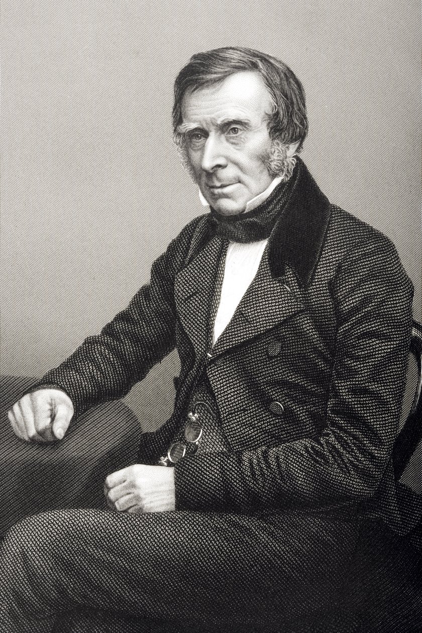 Sir Benjamin Collins Brodie (1783-1862) metszetét D.J. Pound egy fényképről, a „The Drawing-Room of Eminent Personages, Volume 2”, Londonban, 1860. alkotó: John Jabez Edwin Paisley Mayall