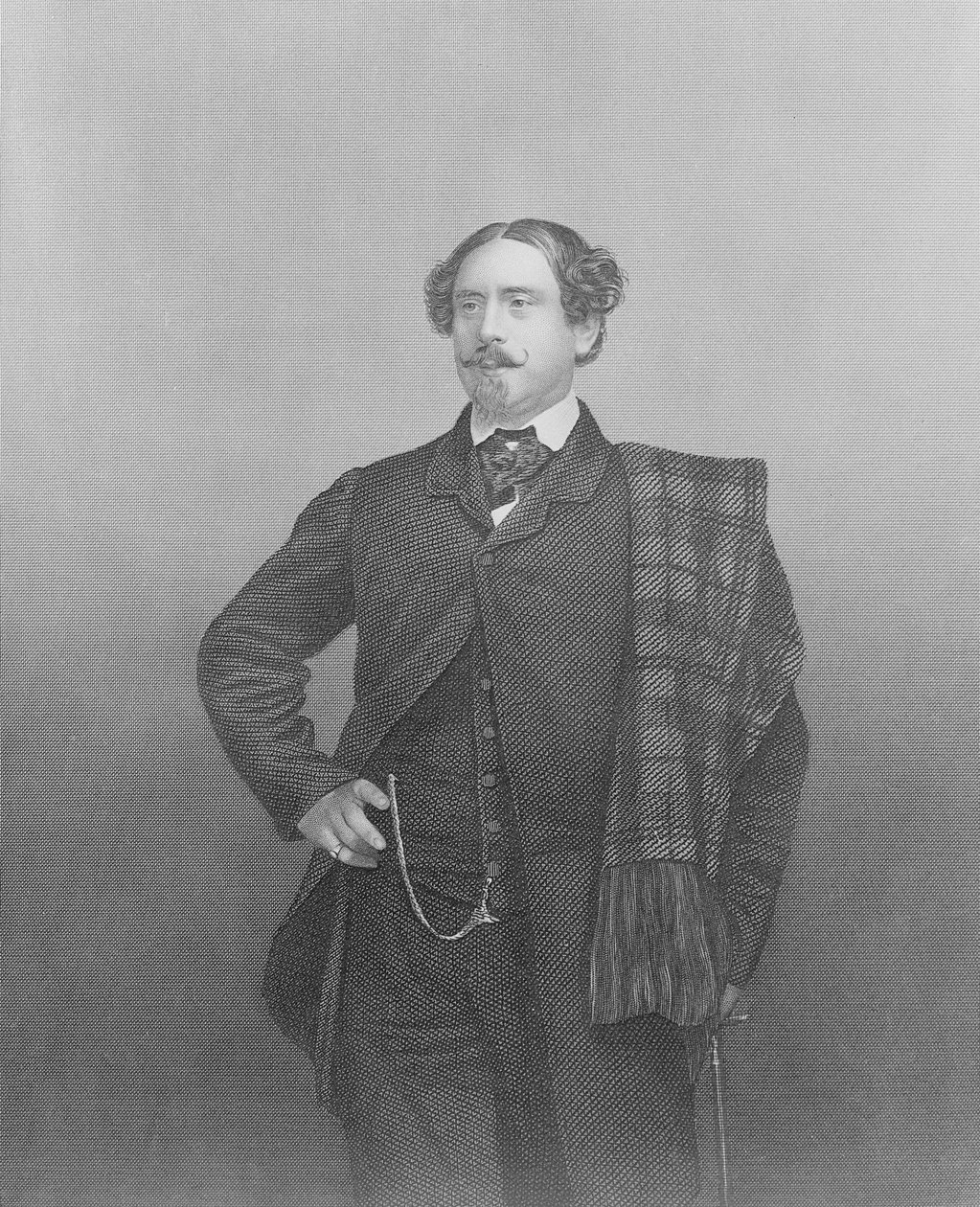 William Harrison, a „The Drawing-Room Portré Gallery of Eminent Personages”-ből, 1861 (acélmetszet) alkotó: John Jabez Edwin Paisley Mayall