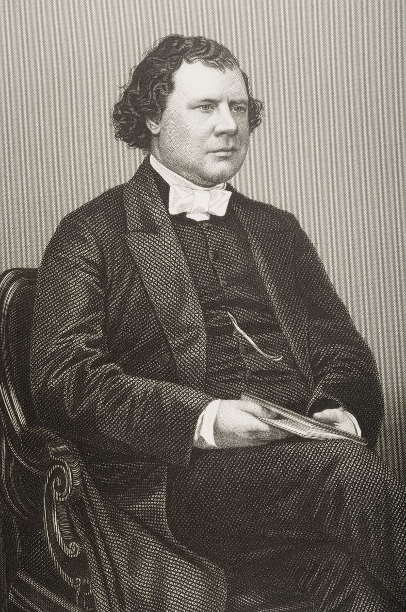 William Morley Punshon (1824-81) metszett D.J. Pound egy fényképről, a „The Drawing-Room of Eminent Personages, Volume 2”, Londonban, 1860. alkotó: John Jabez Edwin Paisley Mayall