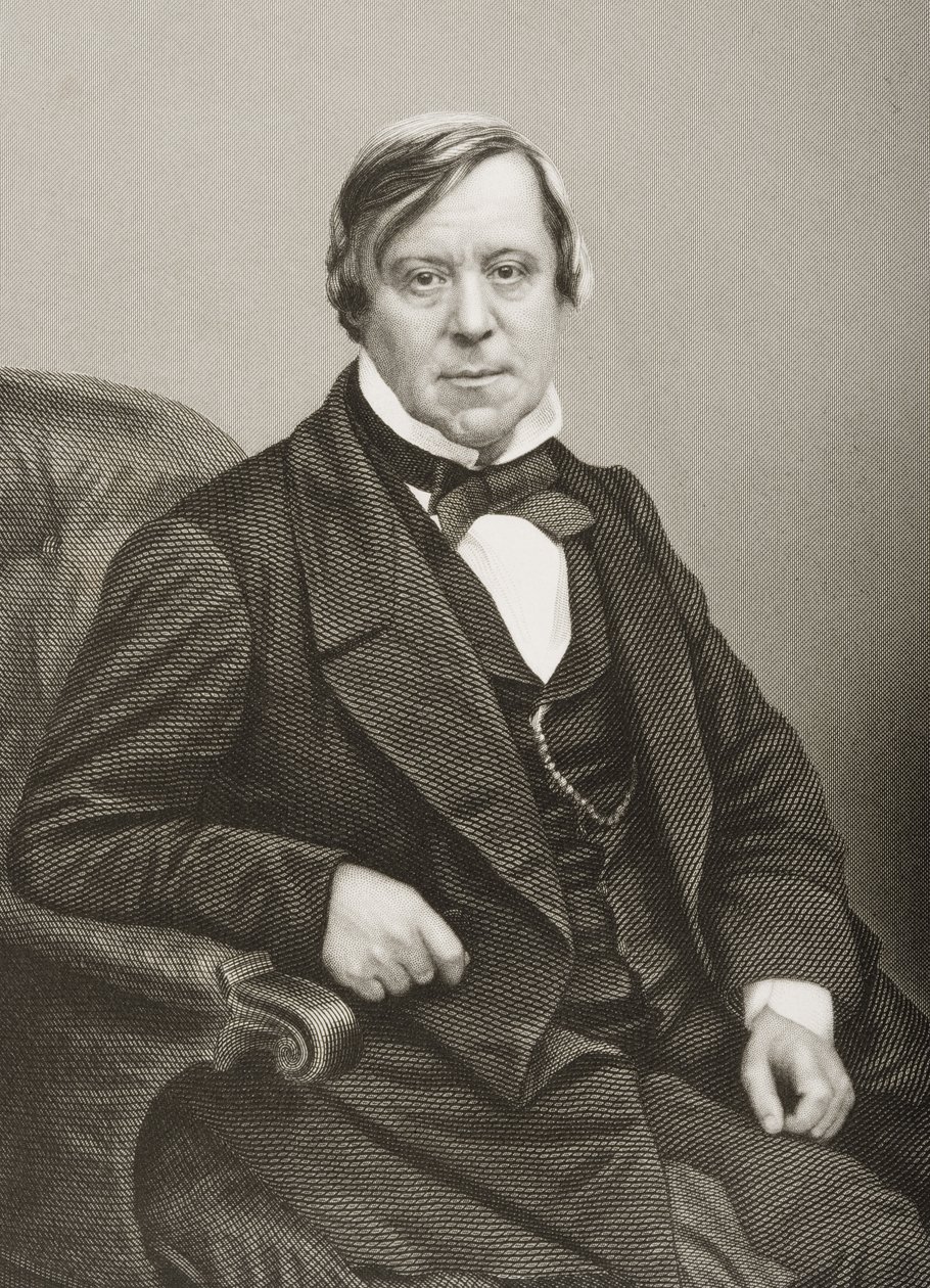 William Scholefield (1809-67) metszetét D.J. Pound egy fényképről, a „The Drawing-Room of Eminent Personages, Volume 2”, Londonban, 1860. alkotó: John Jabez Edwin Paisley Mayall