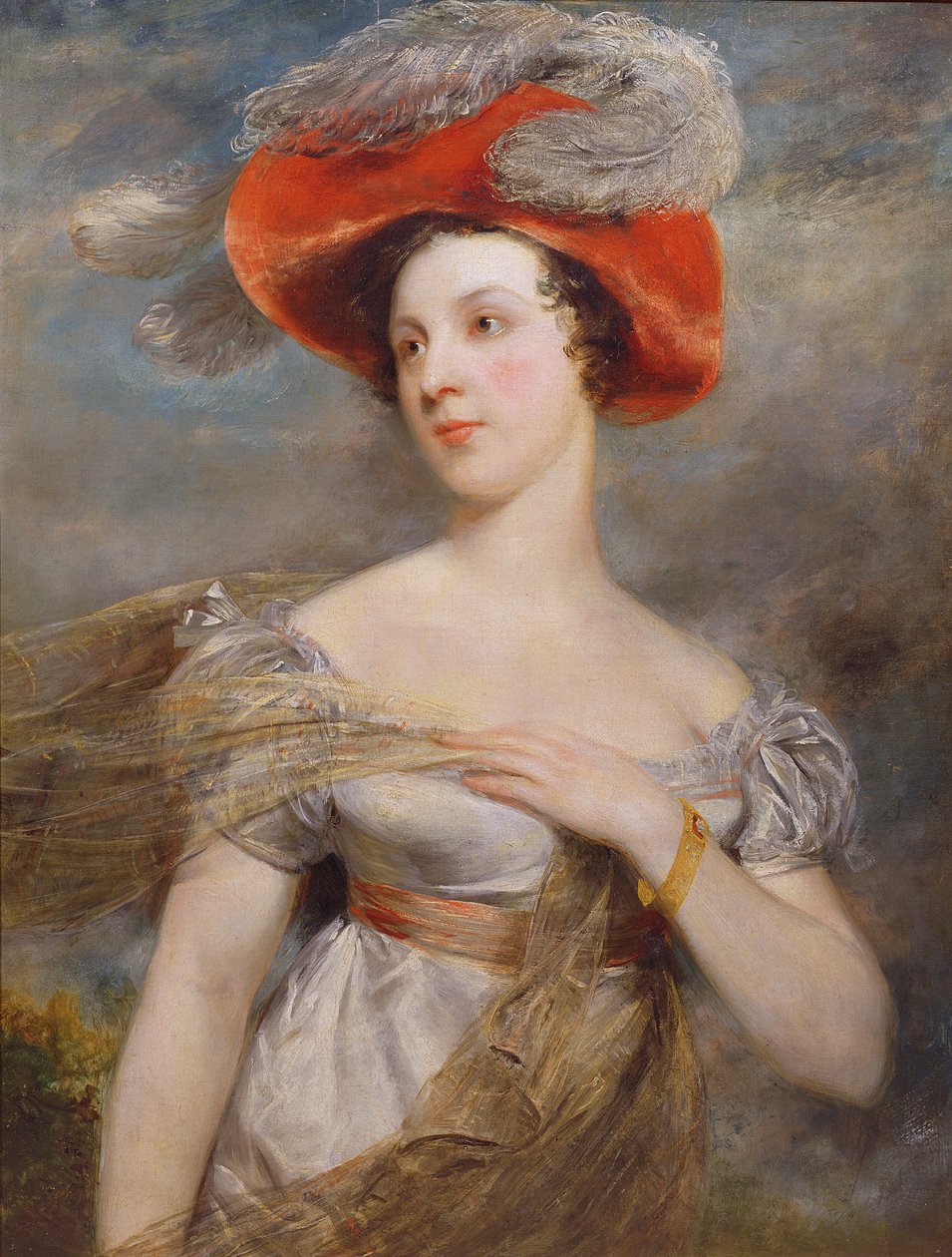 Eliza Chester portréja, 1820 (olaj, vászon) alkotó: John Jackson