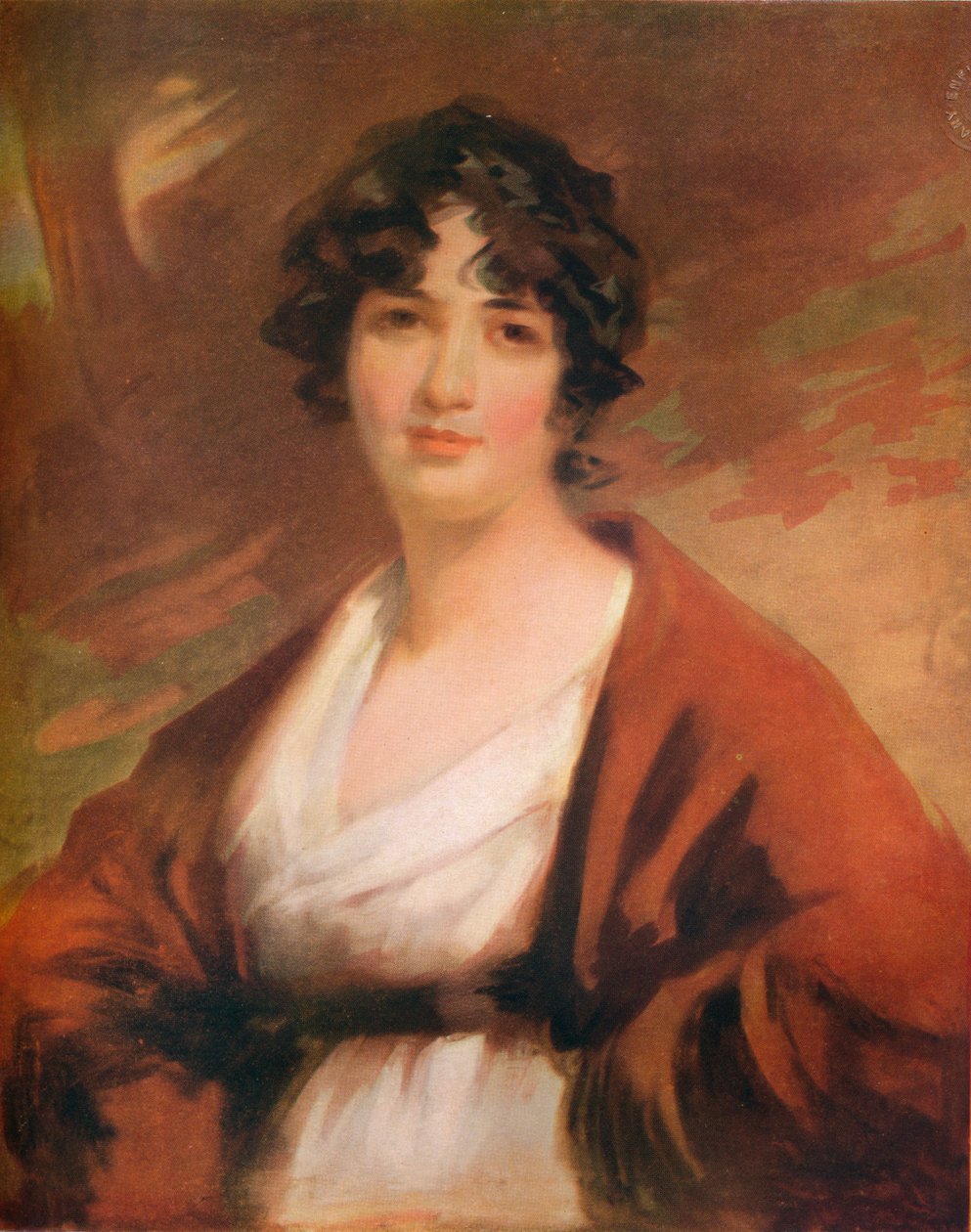 Mrs. Kenyon portréja, 1807, 1919 alkotó: John James Masquerier