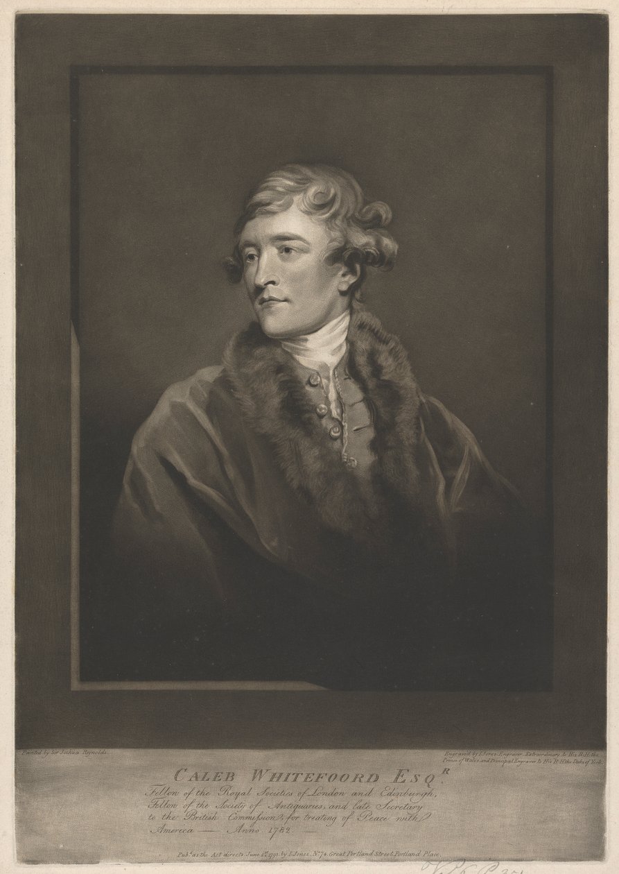 Caleb Whitefoord Esq. alkotó: John Jones