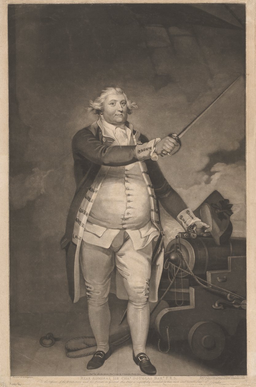 Sir Charles Douglas ellentengernagy alkotó: John Jones