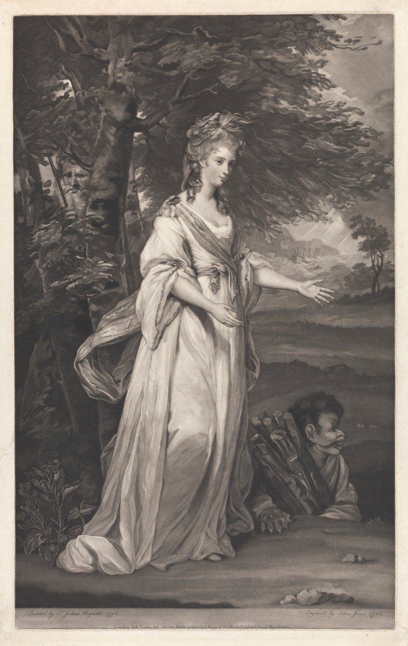 A tisztelt Mrs. Tollemache, Miranda karakterében alkotó: John Jones