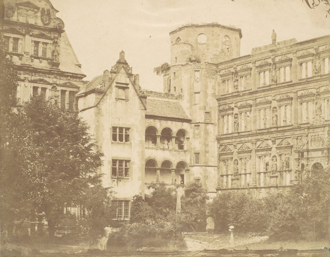 Heidelberg, kb. 1855. alkotó: John Joscelyn Coghill