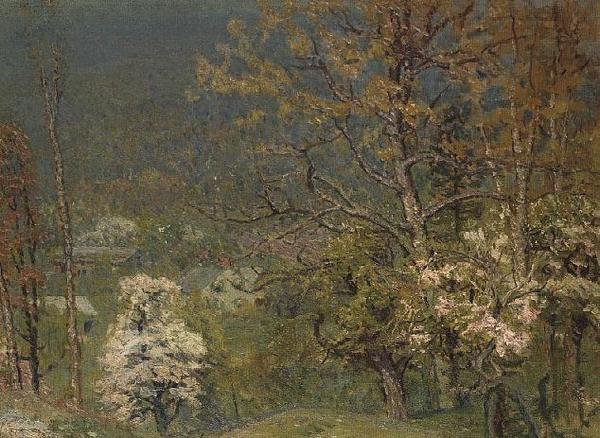 Hillside in Bloom alkotó: John Joseph Enneking