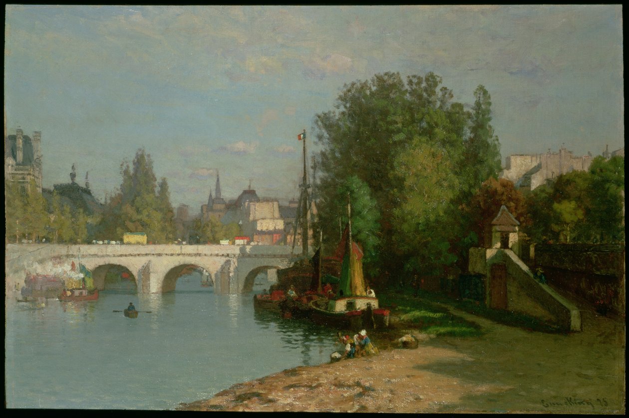 Carrousel Bridge, 1895 alkotó: John Joseph Enneking