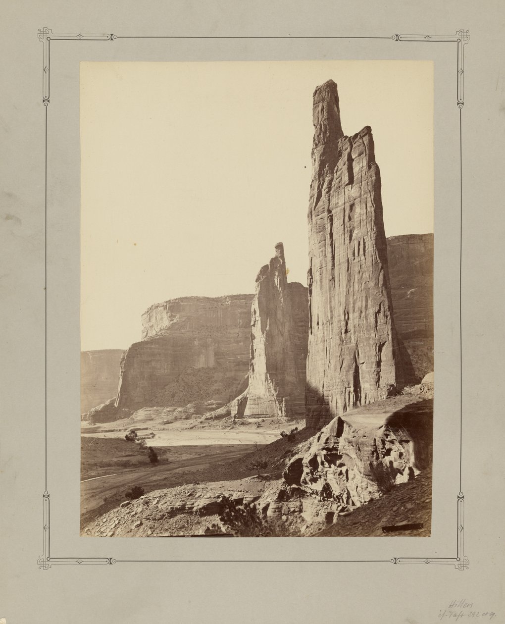 A kánon kapitányai, Canon de Chelley, Arizona alkotó: John K. Hillers