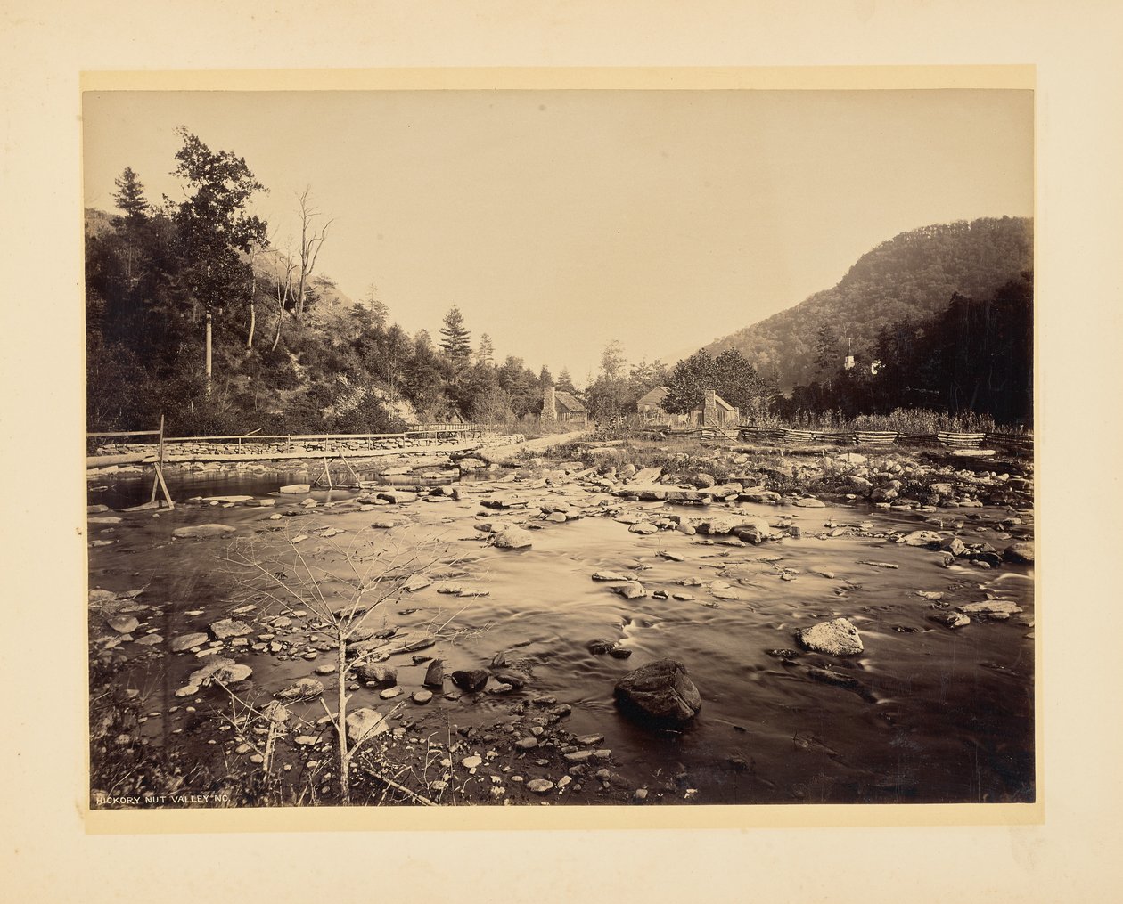 Hickory Nut Valley, Észak-Karolina alkotó: John K. Hillers