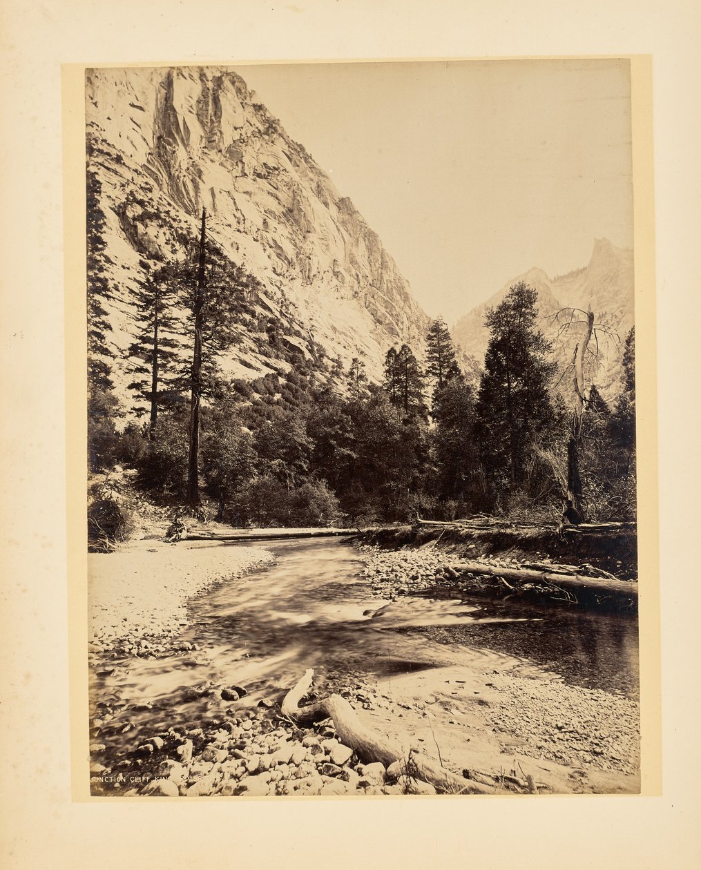 Junction Cliff, King’s River alkotó: John K. Hillers