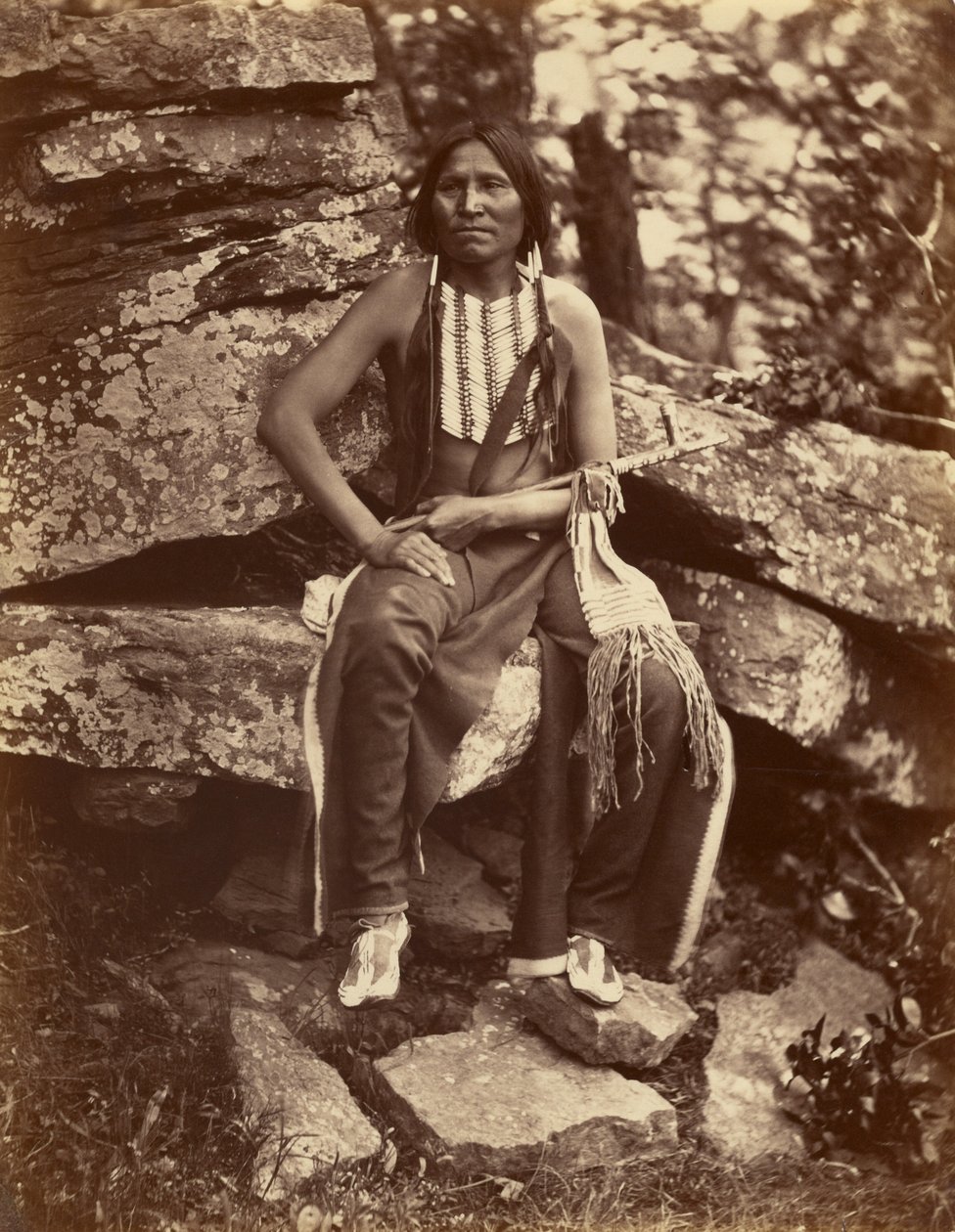 [Kis Medve, Cheyenne] alkotó: John K. Hillers