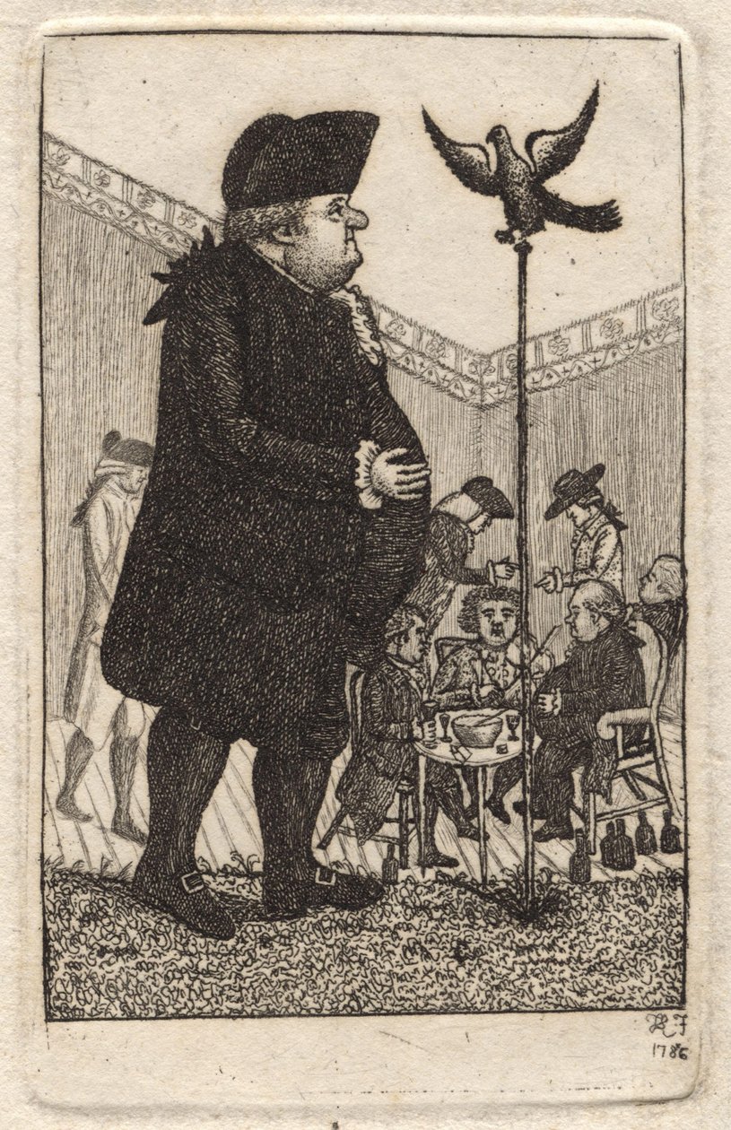 James Graham; John Brown; Mr Little; William Cullen; William Bellenden-Ker, Roxburghe hercege; Alexander Hamilton; John Lamont. alkotó: John Kay