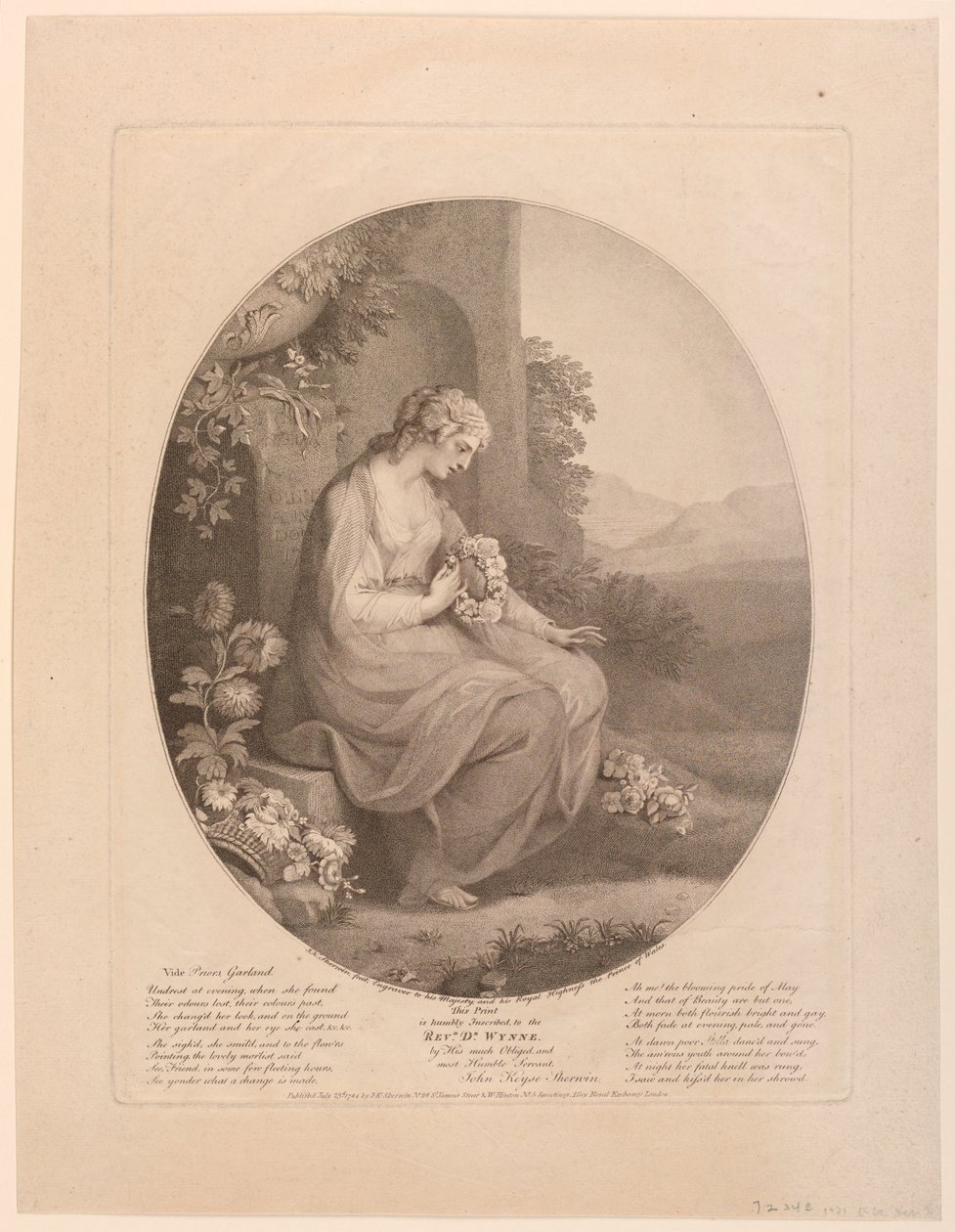 Gyászfigura alkotó: John Keyse Sherwin