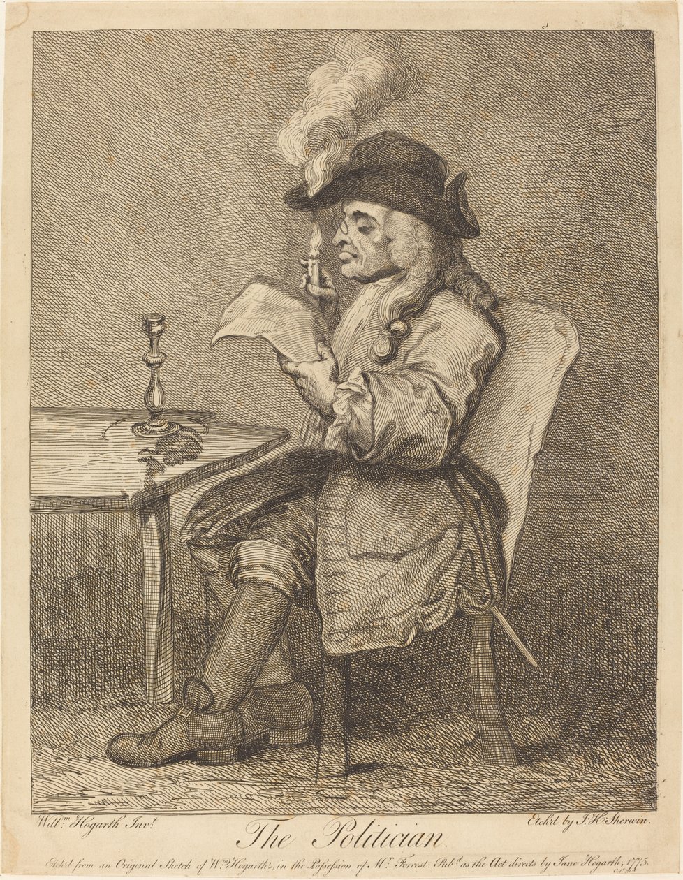 Politikus alkotó: John Keyse Sherwin after William Hogarth