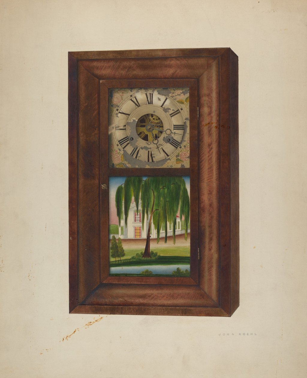 Festett óra, 1940. alkotó: John Koehl