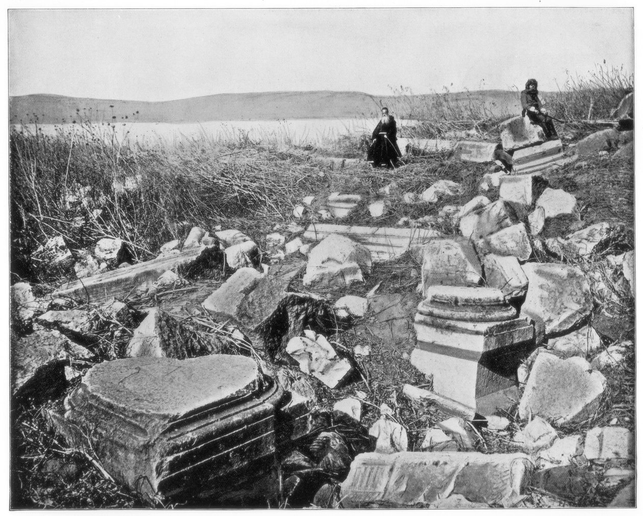 Kapernaum, Galilea, Palesztina, 19. század vége alkotó: John L. Stoddard