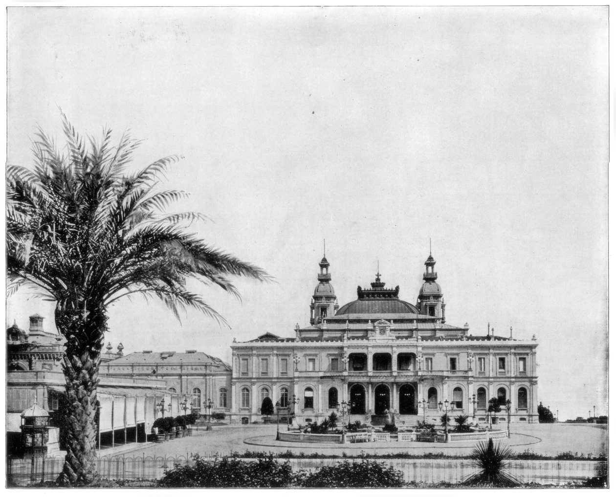 Kaszinó, Monte Carlo, 19. század vége. alkotó: John L. Stoddard
