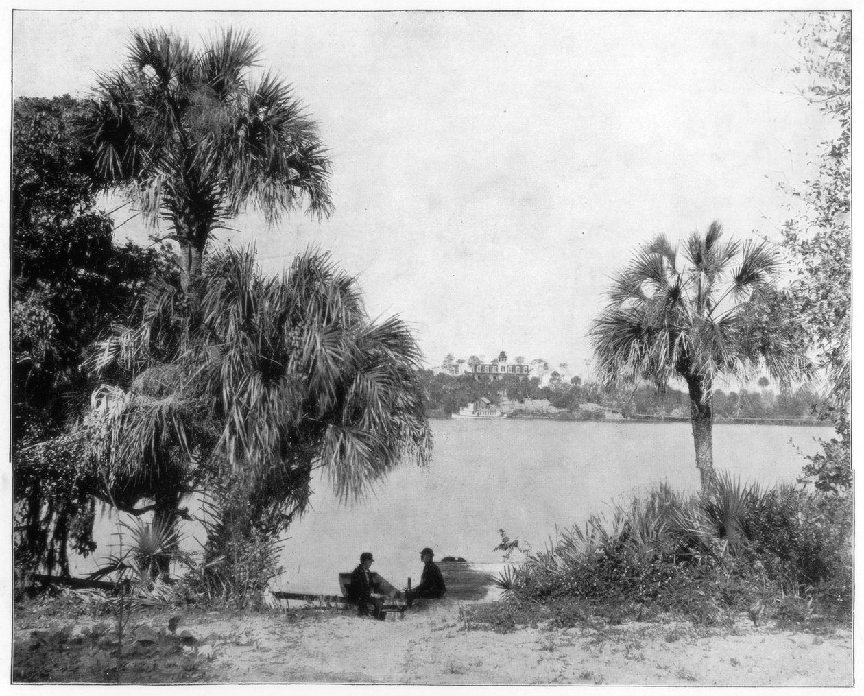 Indian River, Florida, 19. század vége alkotó: John L. Stoddard