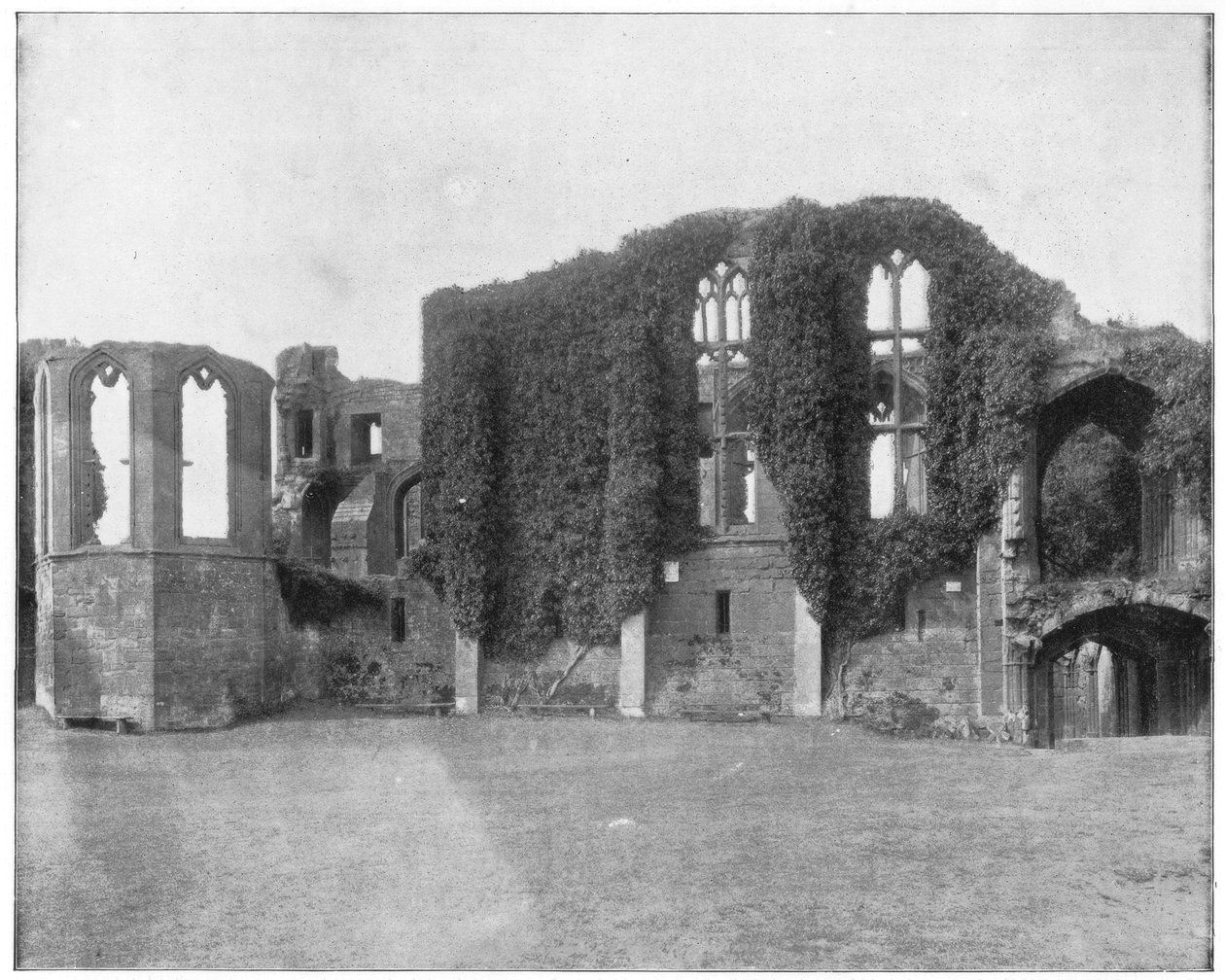 Kenilworth kastély, Anglia, 19. század vége. alkotó: John L. Stoddard