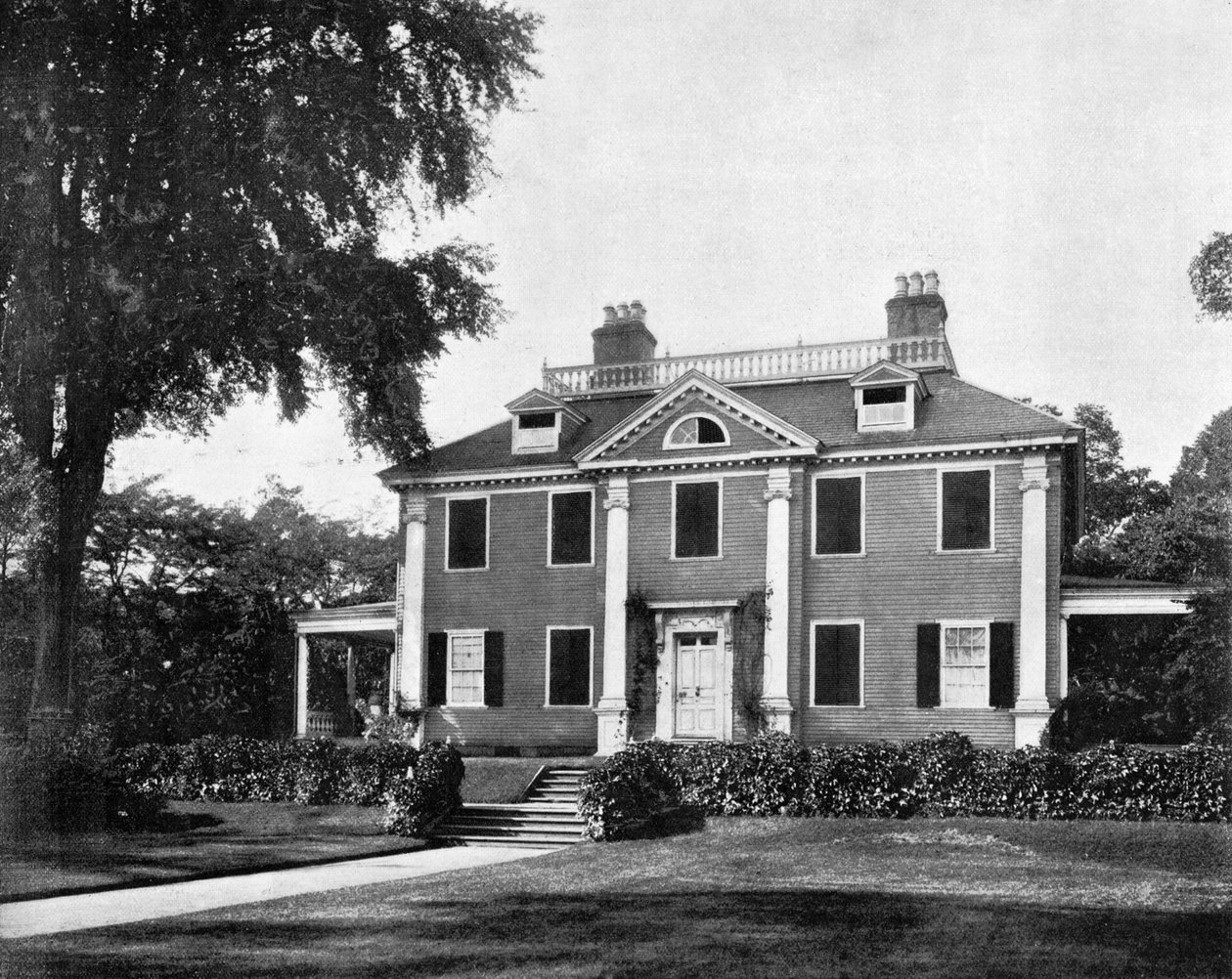 Longfellows House, Cambridge, Massachusetts, USA, 1893. alkotó: John L. Stoddard