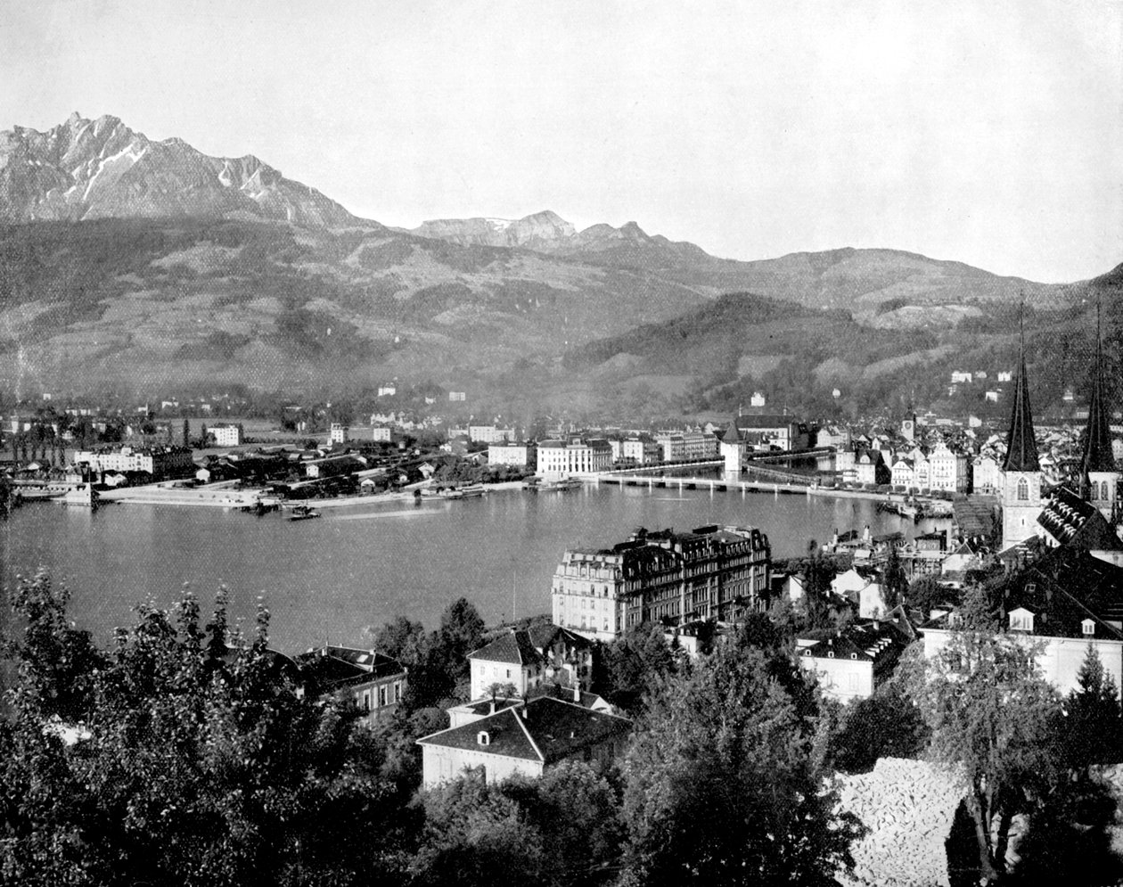 Luzern, Svájc, 1893. alkotó: John L. Stoddard