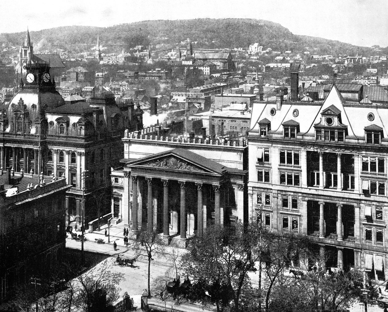 Montreal és Mount Royal, Kanada, 1893. alkotó: John L. Stoddard