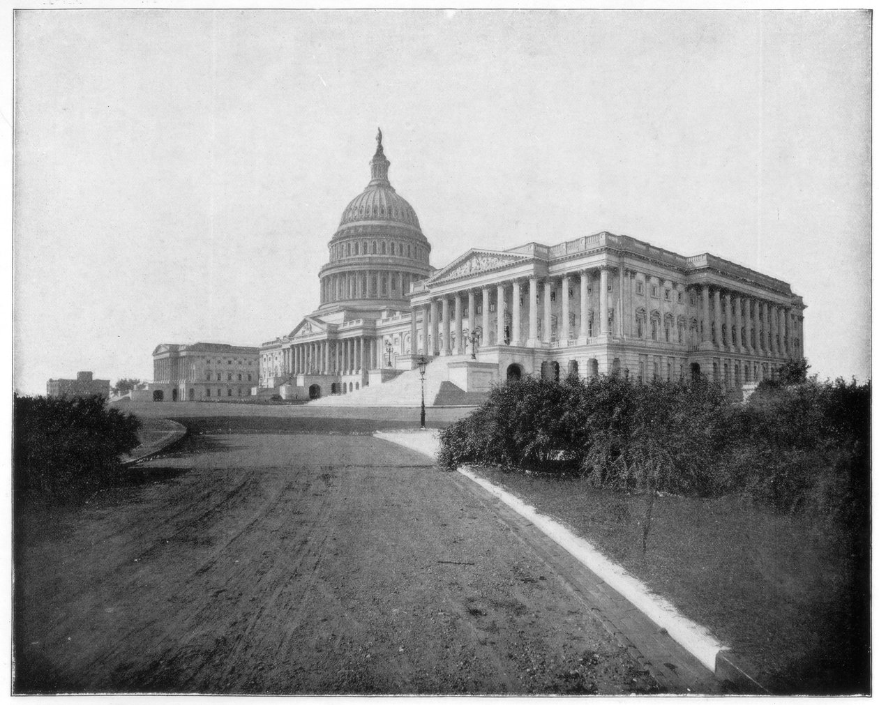 A Capitolium, Washington DC, 19. század vége alkotó: John L. Stoddard