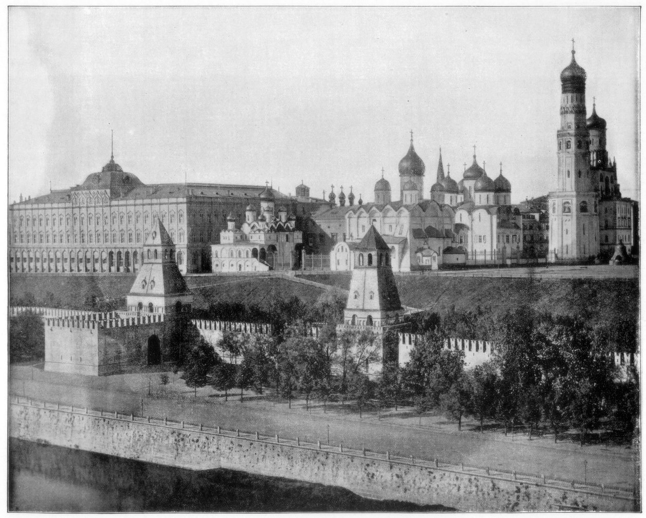 A Kreml, Moszkva, 19. század vége alkotó: John L. Stoddard