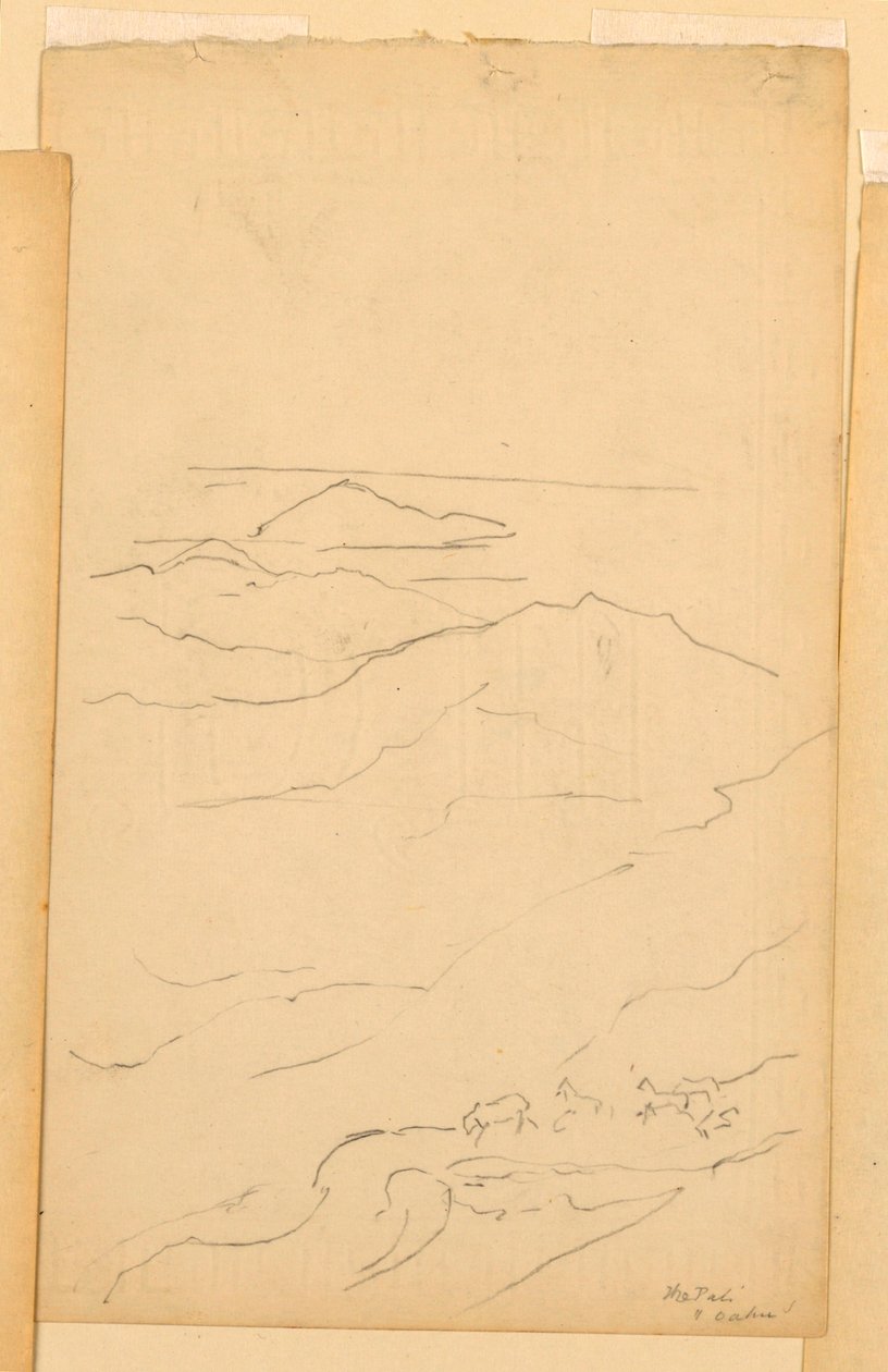 Pali, Oahu alkotó: John La Farge