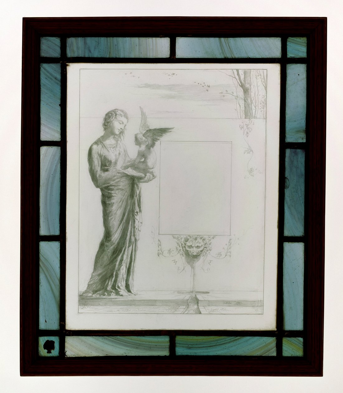 Ez volt a permet, amibe a madár kapaszkodott alkotó: John La Farge