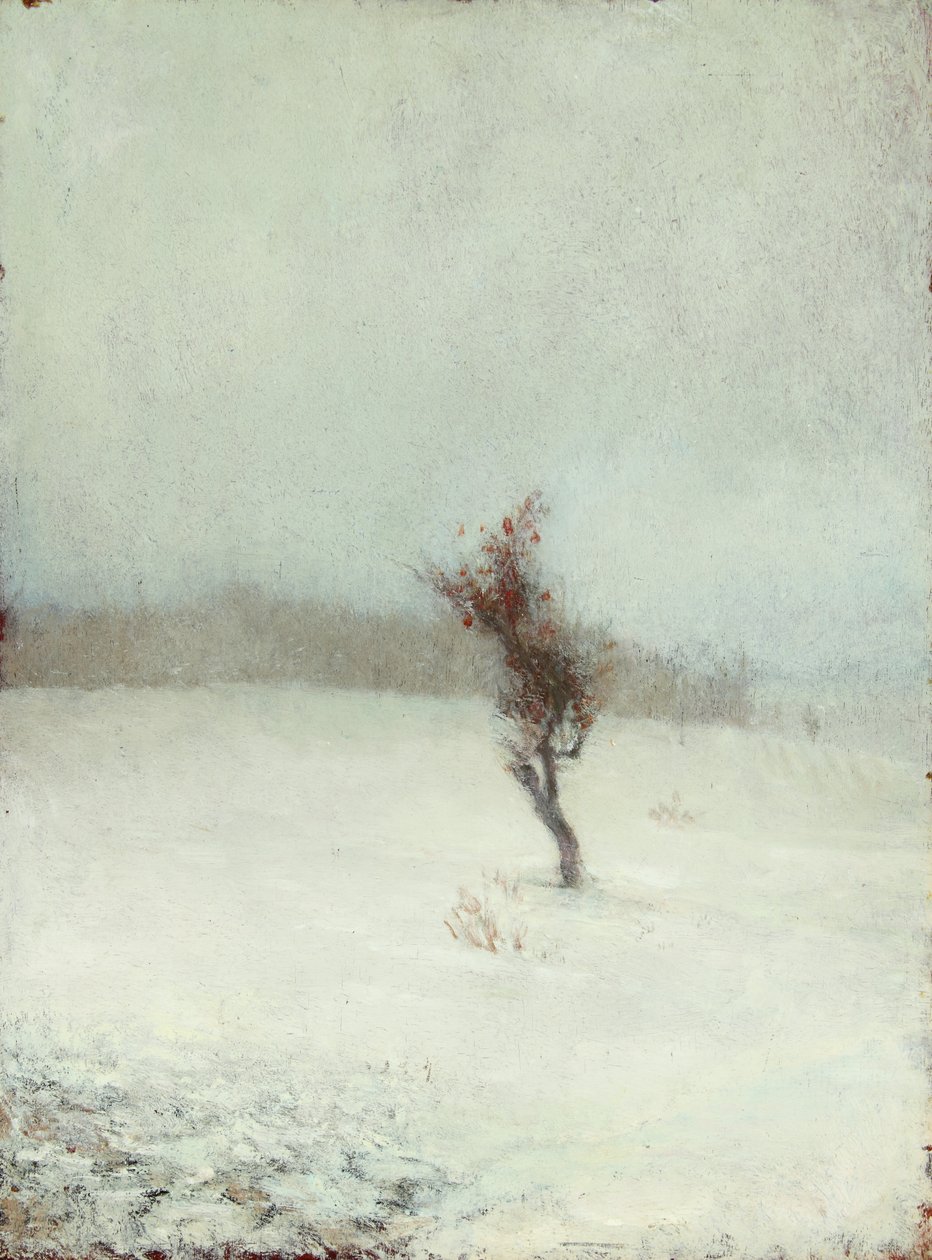 Hóvihar 1865 (Olaj, tábla) alkotó: John La Farge or Lafarge