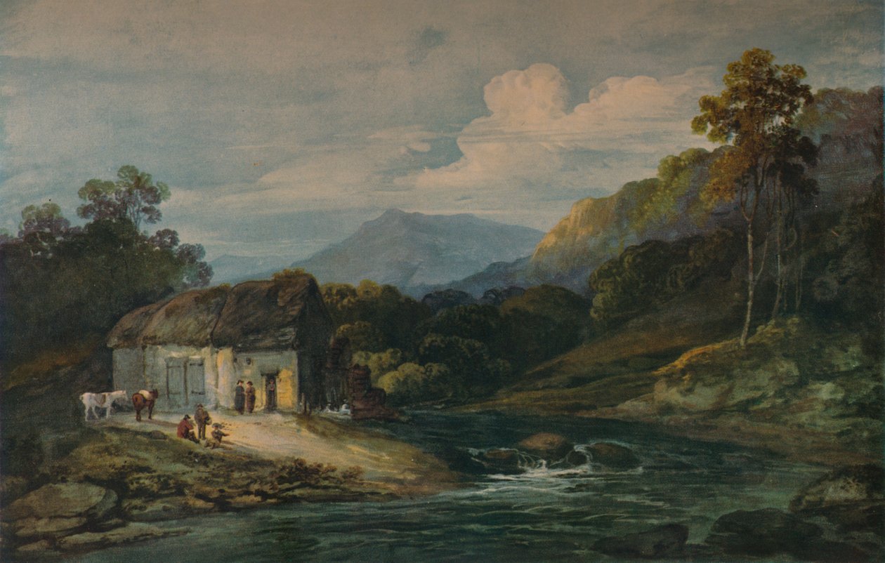 A malom Combe Neathben, 1776 alkotó: John Laporte