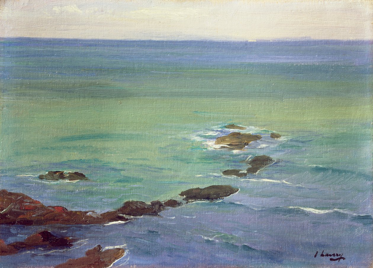 Tengerparti jelenet alkotó: John Lavery