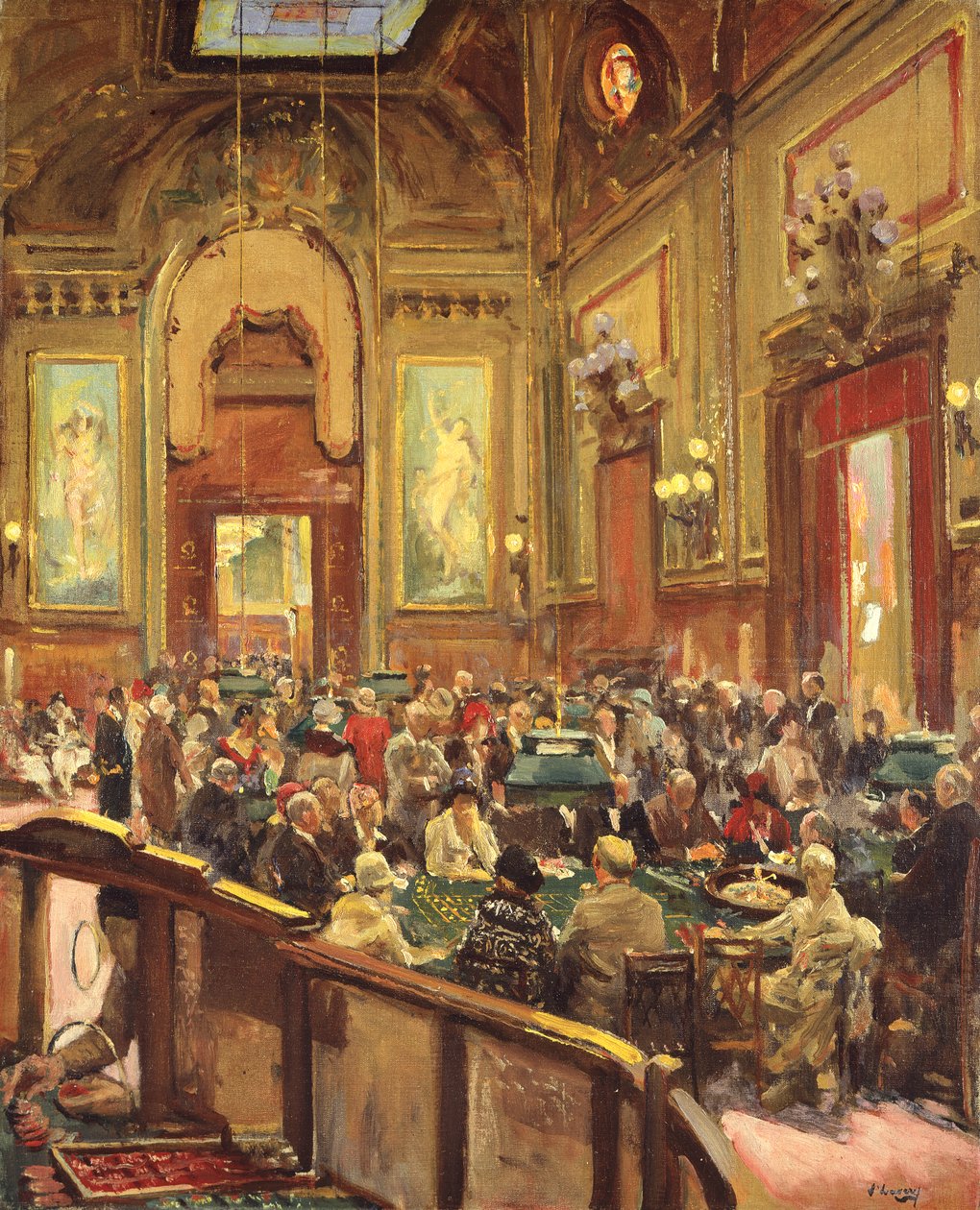 Monte Carlo, délután alkotó: John Lavery