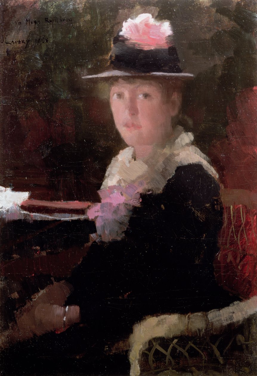 Gerda Rydberg kisasszony portréja, 1883 alkotó: John Lavery