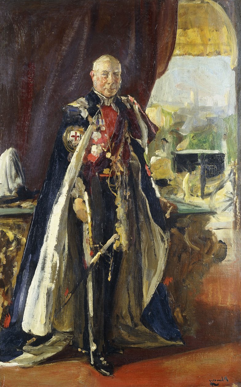 Lonsdale gróf portréja, K alkotó: John Lavery