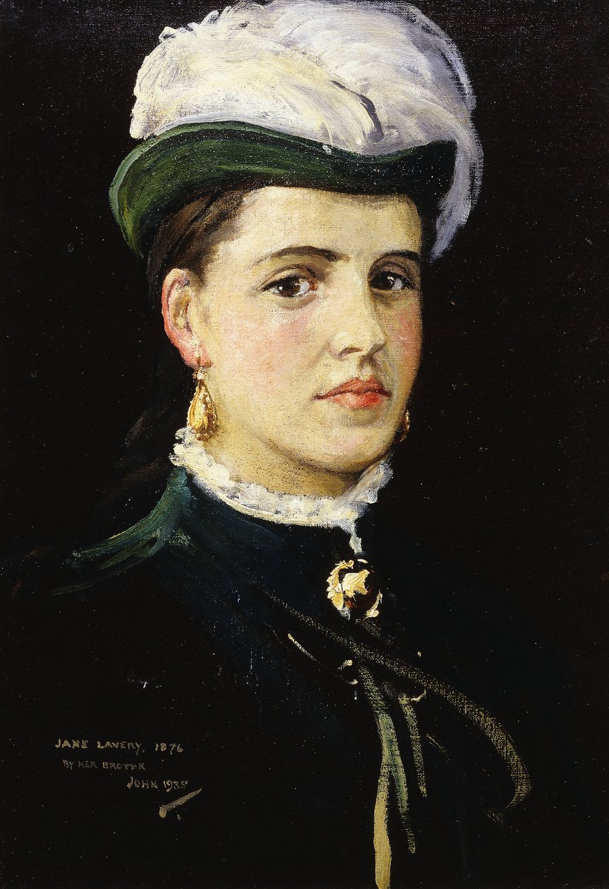 Jane Lavery posztumusz portréja alkotó: John Lavery