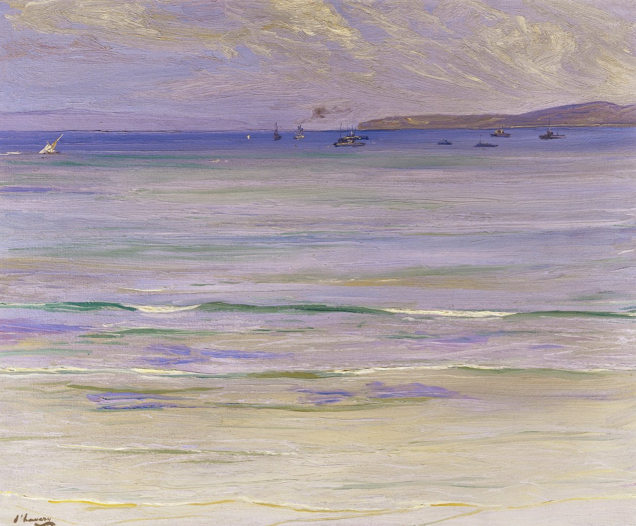 Tanger-öböl alkotó: John Lavery
