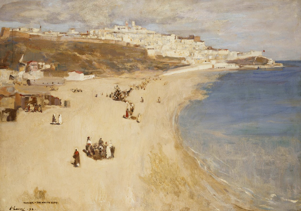 Tanger, a fehér város alkotó: John Lavery