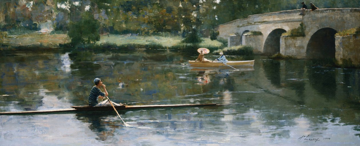 A híd Greznél alkotó: John Lavery