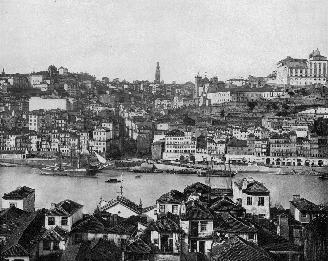 Porto Portugáliában (f/w fotó) alkotó: John Lawson Stoddard