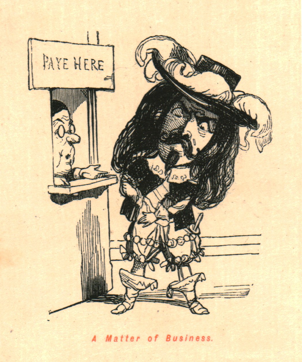 Üzleti kérdés, 1897. alkotó: John Leech
