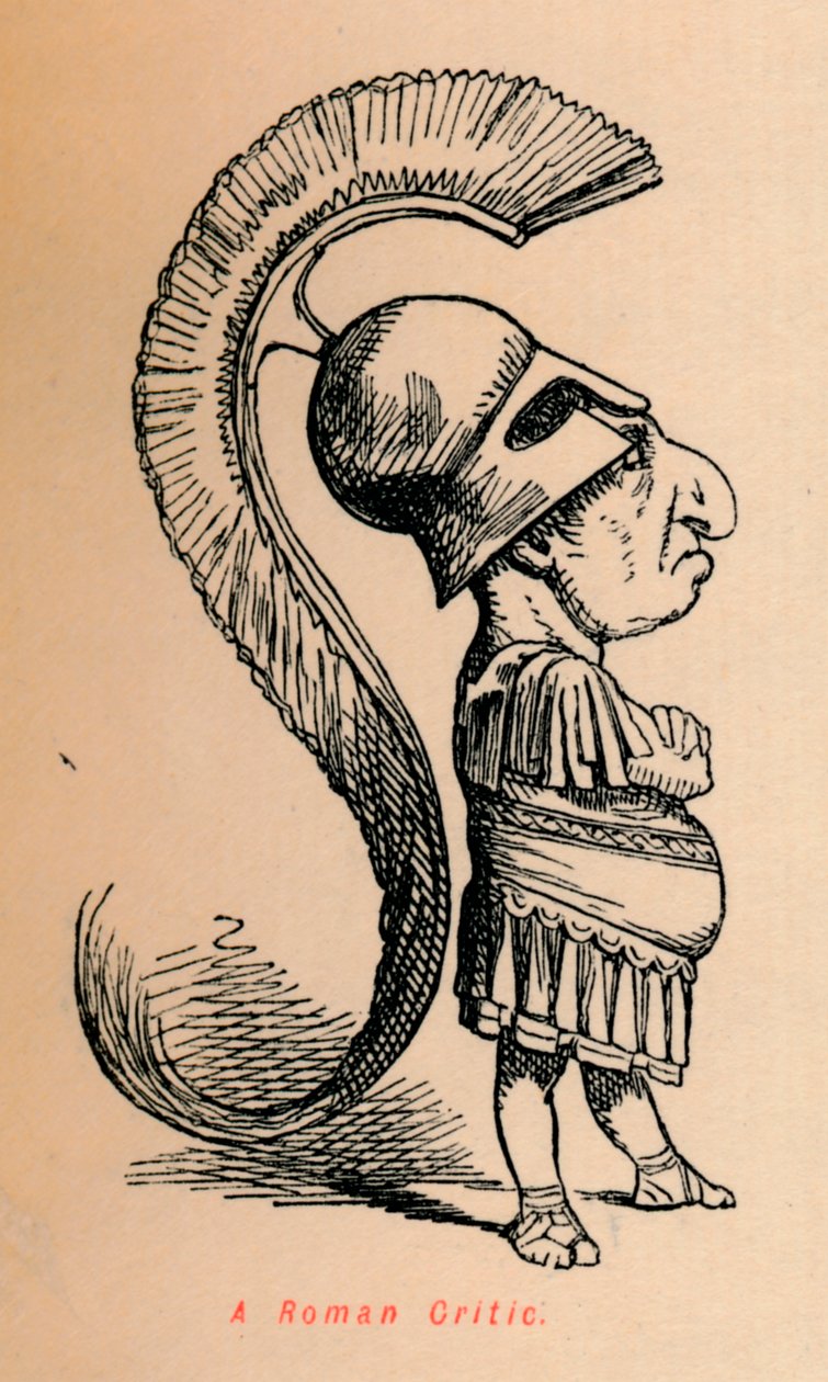 Egy római kritikus, 1852 alkotó: John Leech