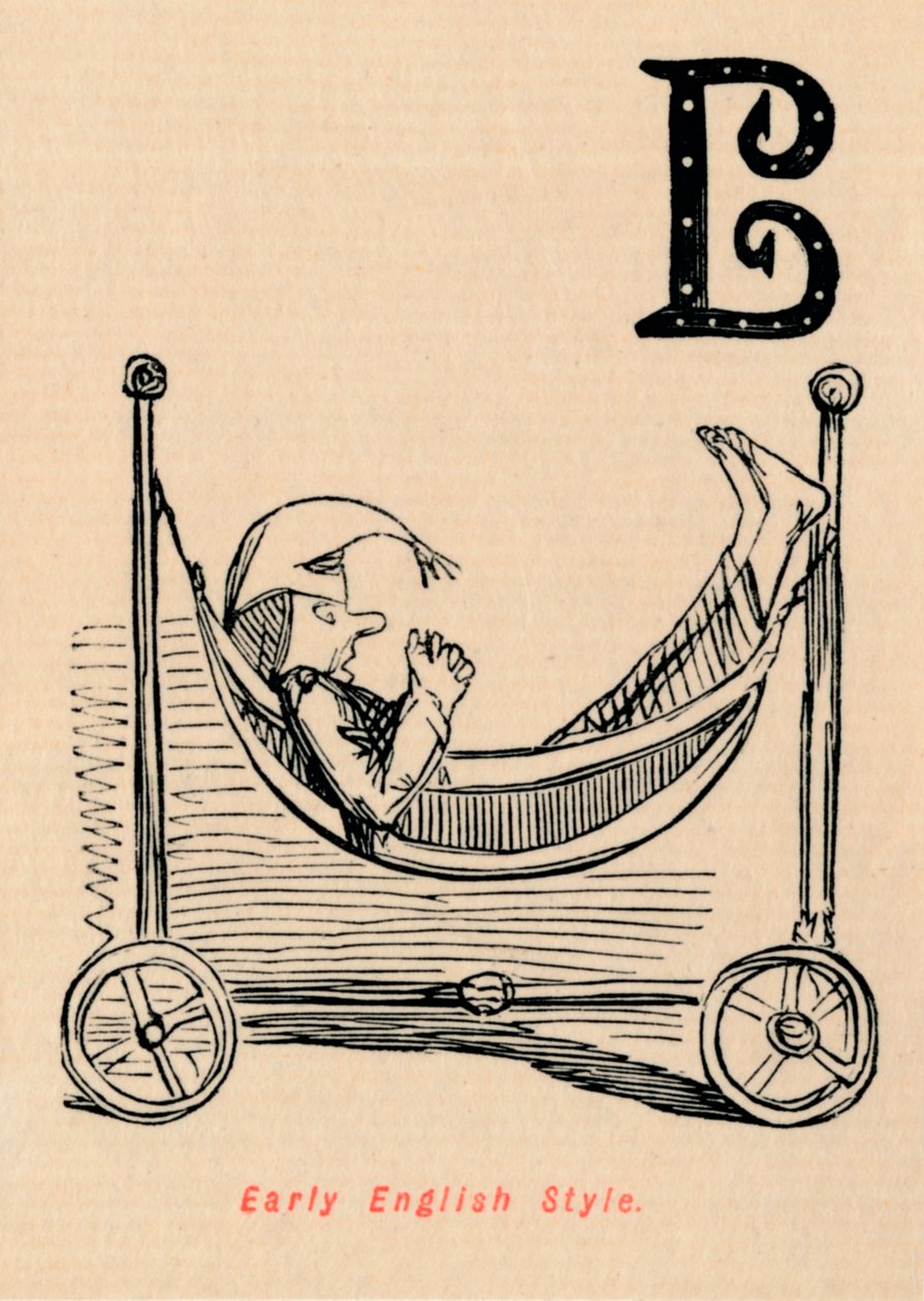 Korai angol stílus, c1860, c1860 alkotó: John Leech
