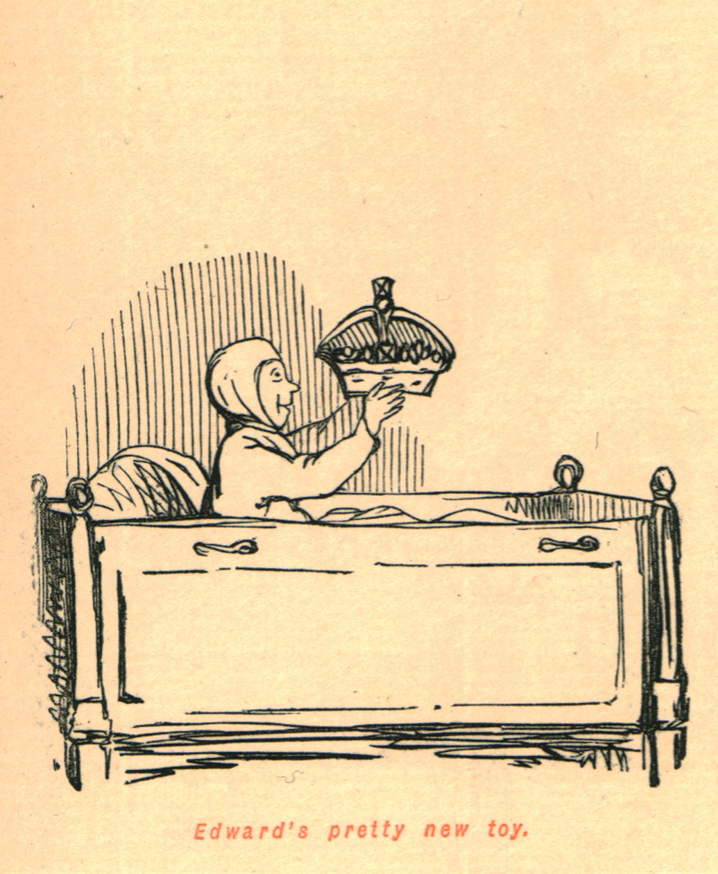 Edwards csinos új játék, 1897. alkotó: John Leech